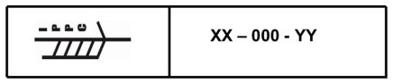 Exempel 6 på ISPM 15-märkning.